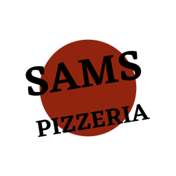 Sam's Pizzeria logo.